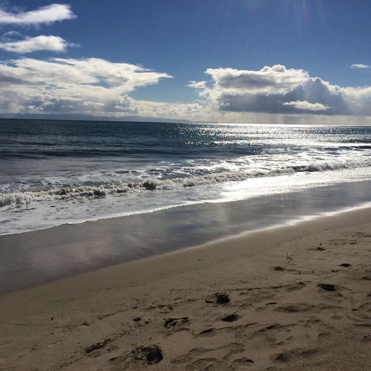 rain in the distance