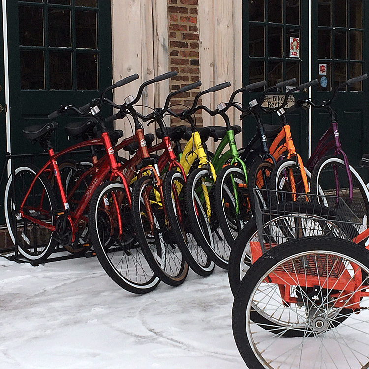rainbow-bikes